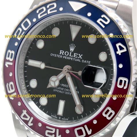 rolex gmt master nuovo rosso e bluprezzo